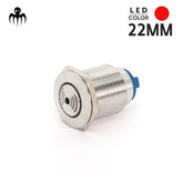 Buzzer 90-110db waterproof IP67 with red color Led intermittent flash beep-beep baywatt