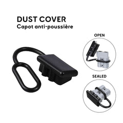 Dust cover for power connector anderson style Baywatt.com