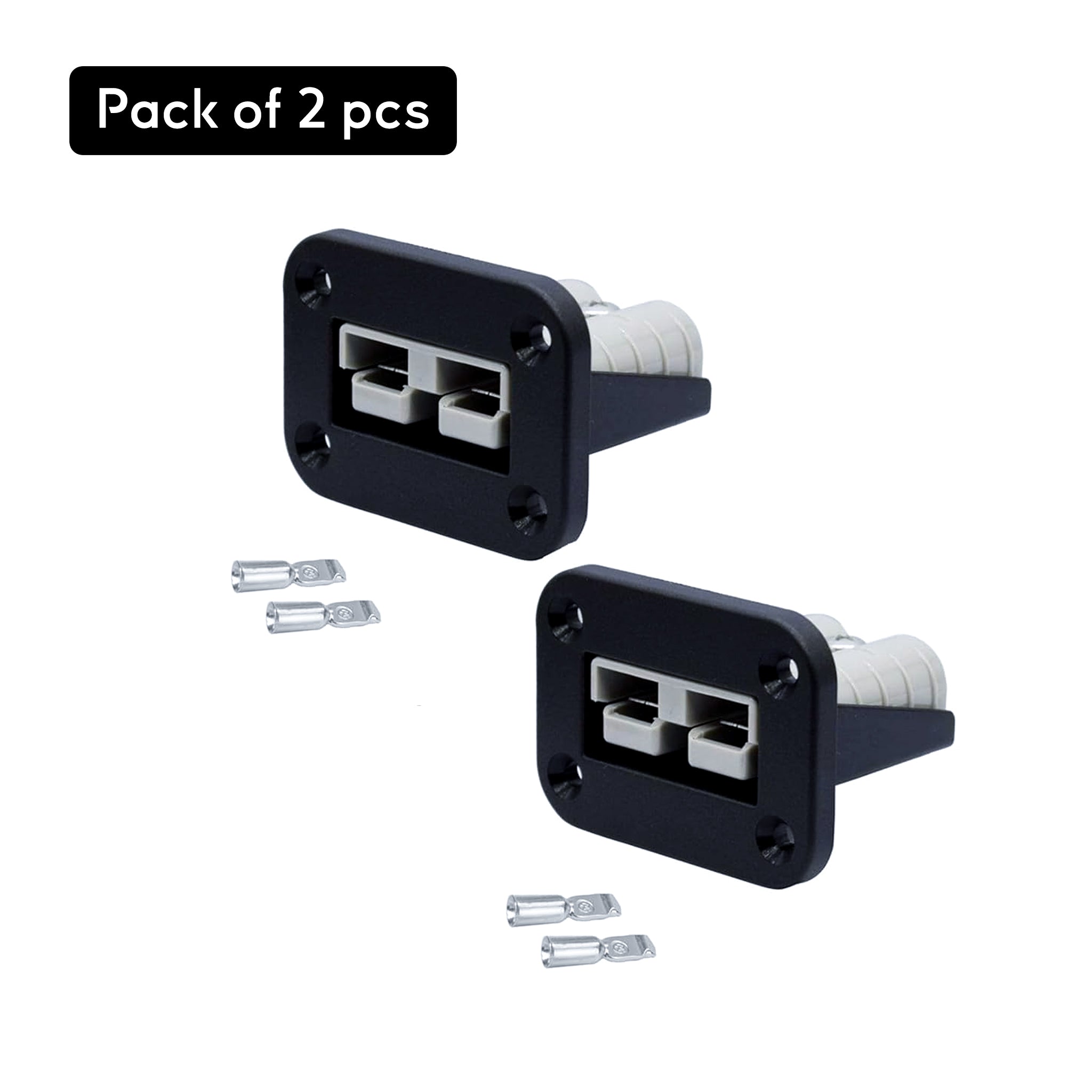 Pack of 2 pcs mount bracket for anderson connector. Baywatt.com