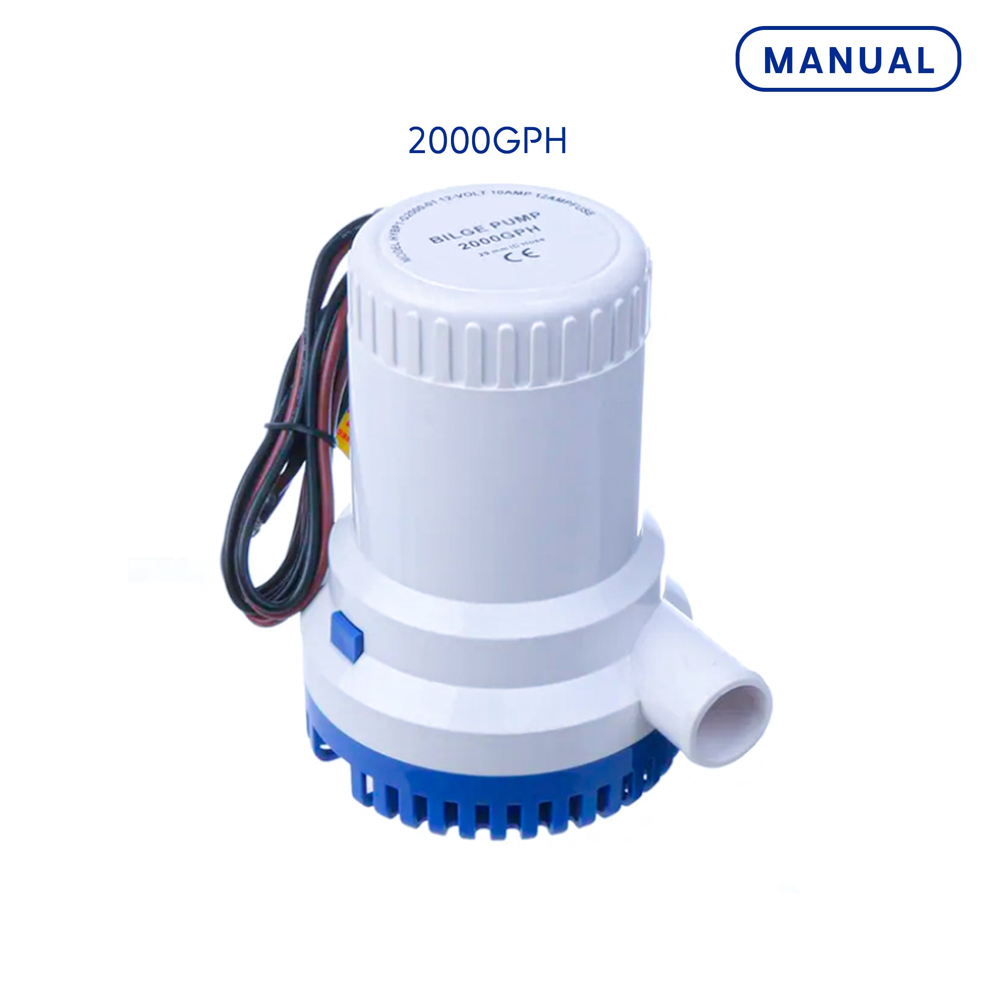 Pompe de cale 2000gph 12V pour bateau SEAWATT a prix super competitf