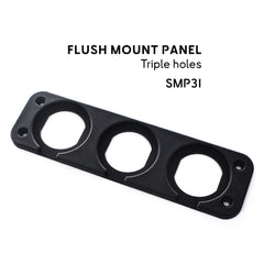 Flush mount panel for Baywatt usb chargers and battery monitoring voltmeter ammeter available on Baywatt.com
