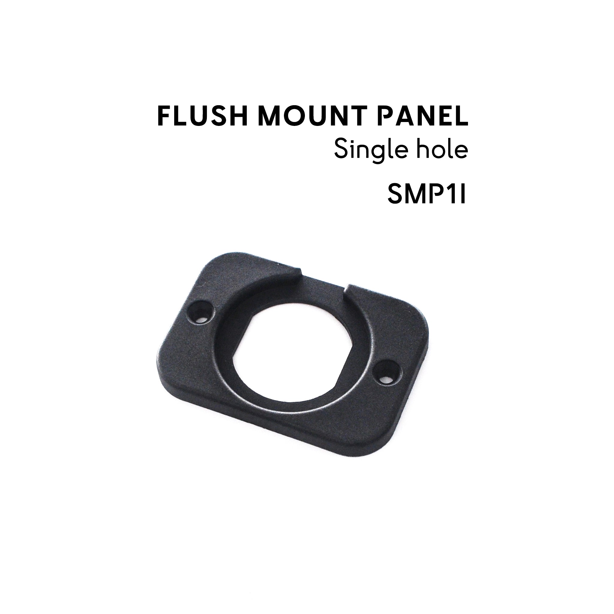 single bracket for usb charger for dashboard boat or rv application marine single hole flush mount panel Baywatt.com