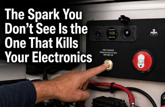 Protect your boat electronics - pre-charge your instruments before cranking the battery switch