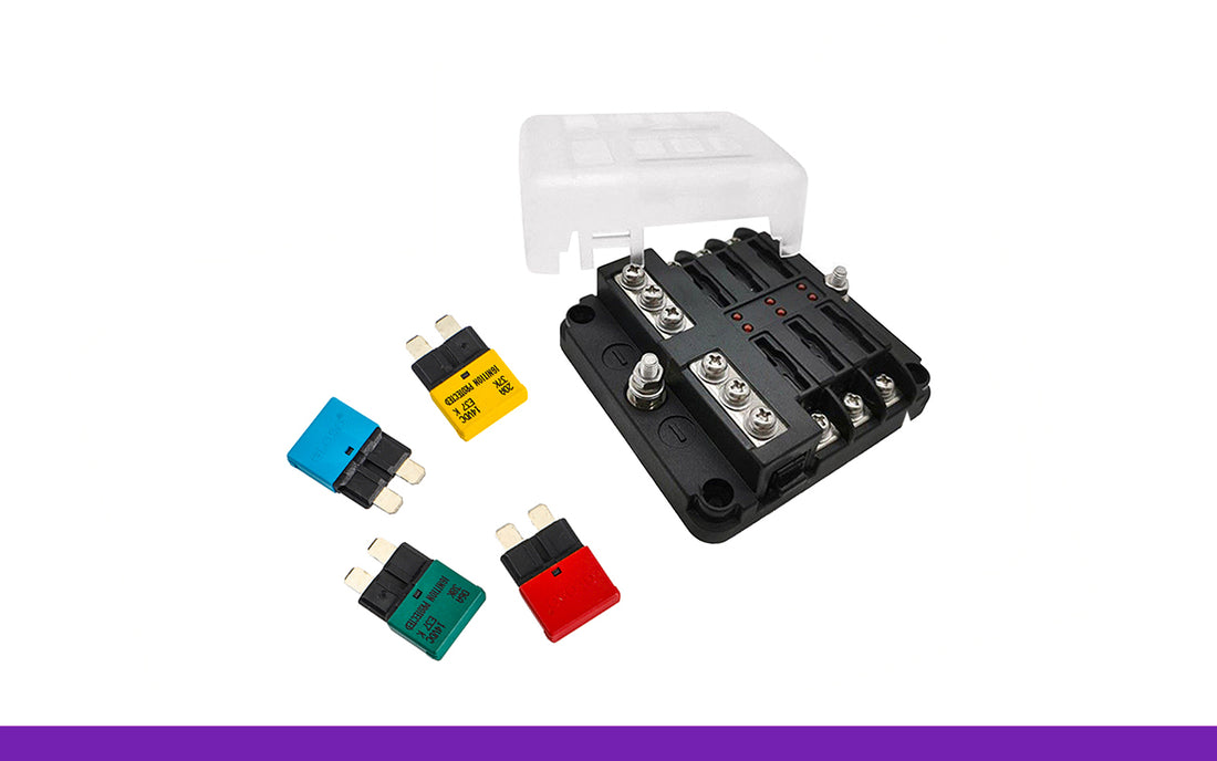 Fuses and fuse holders | marine-grade electrical protection components 