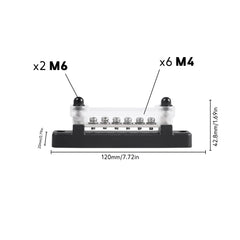 Baywatt Marine Bus Bar - Organized & Efficient Boat Electrical System - electic marine solution for boat and yachts Baywatt.com