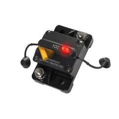 Thermal circuit-breaker with Led indicator - Reset button - Baywatt - Marine-grade IP66 with stainless steel studs