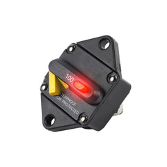 Disjoncteur thermique avec voyant LED, réarmement manuel, 60A à 300A protection systèmes électriques bateau rv camion