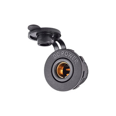 Marine power socket 12v 20ah  Merit connector compact with waterproof cap  - Prise 12v dc marine 12v 20ah avec capot etanche version compact 12mm - Baywatt